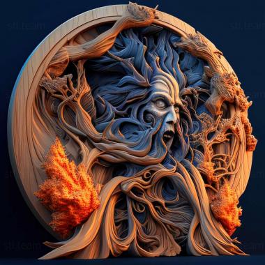 3D модель LaCall FirRound The Grand Festival Begins The Ar fa (STL)